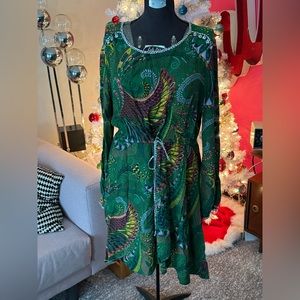 Maeve dress in paisley print size 14